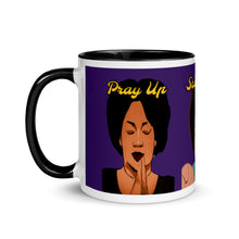 Load image into Gallery viewer, Pray Up-Stand Up-Speak Up Mug with Color Inside