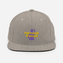 Load image into Gallery viewer, Virtuous Woman Snapback Hat