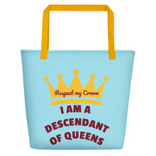 Load image into Gallery viewer, Queen Beach Bag