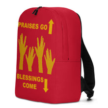 Load image into Gallery viewer, Praises Up Minimalist Backpack