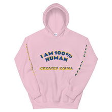 Load image into Gallery viewer, 100% Human Unisex Hoodie - Shannon Alicia LLC