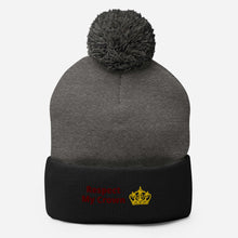 Load image into Gallery viewer, Queen Pom-Pom Beanie