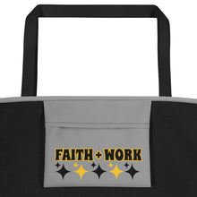 Load image into Gallery viewer, Faith + Work Beach Bag