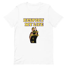 Cargar imagen en el visor de la galería, Respect My Life Short-Sleeve Unisex T-Shirt