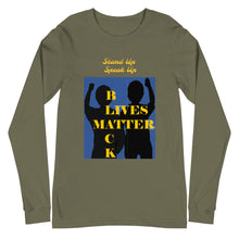 Cargar imagen en el visor de la galería, Black Lives Matter Unisex Long Sleeve Tee