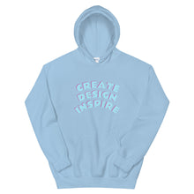 Cargar imagen en el visor de la galería, Create Design Inspire Unisex Hoodie