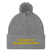 Load image into Gallery viewer, Praise Up Pom-Pom Beanie