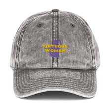 Load image into Gallery viewer, Virtuous Woman Vintage Cotton Twill Cap