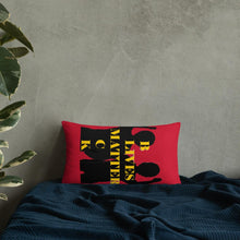 Cargar imagen en el visor de la galería, Black Lives Matter Basic Pillow - Shannon Alicia LLC