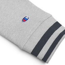 Load image into Gallery viewer, Praises Up Embroidered Champion Bomber Jacket