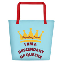 Load image into Gallery viewer, Queen Beach Bag