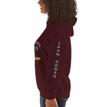 Load image into Gallery viewer, 100% Human Unisex Hoodie - Shannon Alicia LLC