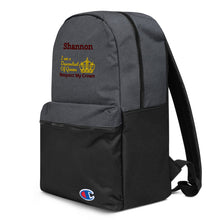 Load image into Gallery viewer, Queen Embroidered Champion Backpack