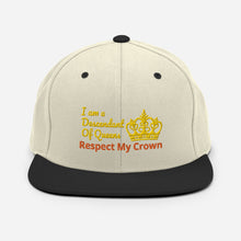 Load image into Gallery viewer, Queen Snapback Hat