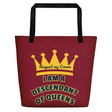 Load image into Gallery viewer, Queen Beach Bag