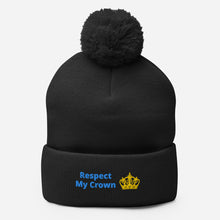 Load image into Gallery viewer, Queen Pom-Pom Beanie