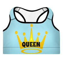 Load image into Gallery viewer, Queen Padded Sports Bra