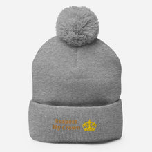 Load image into Gallery viewer, Queen Pom-Pom Beanie