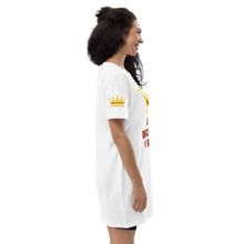 Cargar imagen en el visor de la galería, Queen Organic cotton t-shirt dress