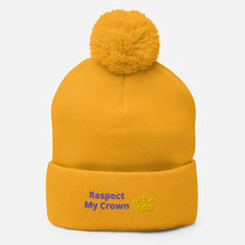 Load image into Gallery viewer, Queen Pom-Pom Beanie