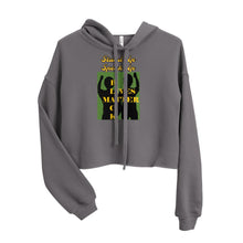 Load image into Gallery viewer, Black Lives Matter Crop Hoodie - Shannon Alicia LLC