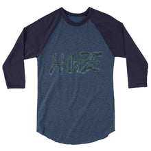 Cargar imagen en el visor de la galería, Hope 3/4 sleeve raglan shirt
