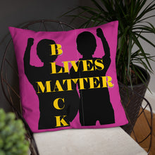 Load image into Gallery viewer, Black Lives Matter Basic Pillow