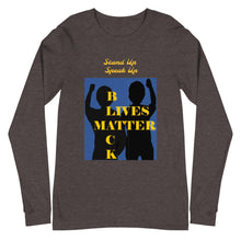 Cargar imagen en el visor de la galería, Black Lives Matter Unisex Long Sleeve Tee