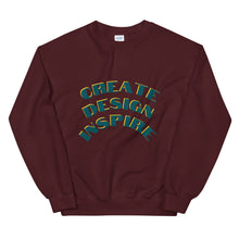 Cargar imagen en el visor de la galería, Create Design Inspire Unisex Sweatshirt