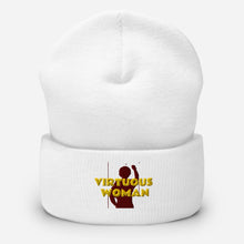 Cargar imagen en el visor de la galería, Virtuous Woman Cuffed Beanie
