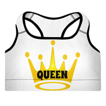 Load image into Gallery viewer, Queen Padded Sports Bra