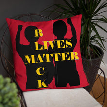 Cargar imagen en el visor de la galería, Black Lives Matter Basic Pillow - Shannon Alicia LLC