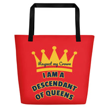 Load image into Gallery viewer, Queen Beach Bag