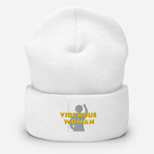 Cargar imagen en el visor de la galería, Virtuous Woman Cuffed Beanie
