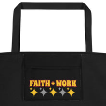 Load image into Gallery viewer, Faith + Work Beach Bag