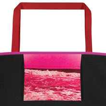 Load image into Gallery viewer, Pink Ocean Beach Bag