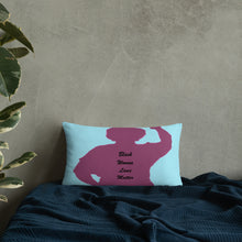 Load image into Gallery viewer, Black Women Lives Matter Basic Pillow