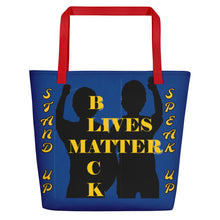 Cargar imagen en el visor de la galería, Black Lives Matter Beach Bag - Shannon Alicia LLC