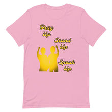 Load image into Gallery viewer, Pray Up-Stand Up-Speak Up Short-Sleeve Unisex T-Shirt - Shannon Alicia LLC
