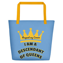 Load image into Gallery viewer, Queen Beach Bag