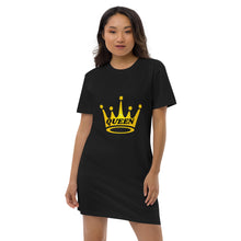 Cargar imagen en el visor de la galería, Crown Organic cotton t-shirt dress