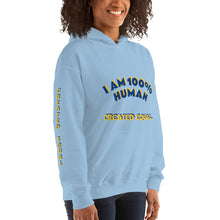 Load image into Gallery viewer, 100% Human Unisex Hoodie - Shannon Alicia LLC