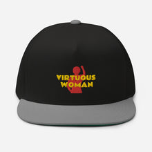 Cargar imagen en el visor de la galería, Virtuous Woman Flat Bill Cap