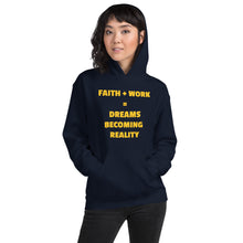 Cargar imagen en el visor de la galería, Faith + Work Unisex Hoodie