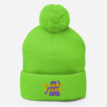 Load image into Gallery viewer, Man of Valor Pom-Pom Beanie
