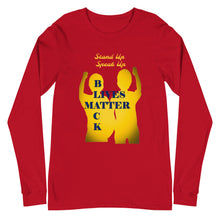 Cargar imagen en el visor de la galería, Black Lives Matter Unisex Long Sleeve Tee