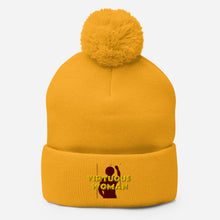 Load image into Gallery viewer, Virtuous Woman Pom-Pom Beanie