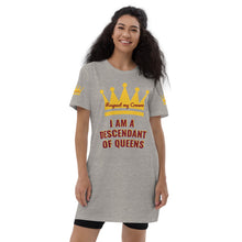 Cargar imagen en el visor de la galería, Queen Organic cotton t-shirt dress