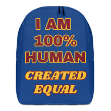 Load image into Gallery viewer, 100% Human Minimalist Backpack