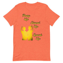 Load image into Gallery viewer, Pray Up-Stand Up-Speak Up Short-Sleeve Unisex T-Shirt - Shannon Alicia LLC